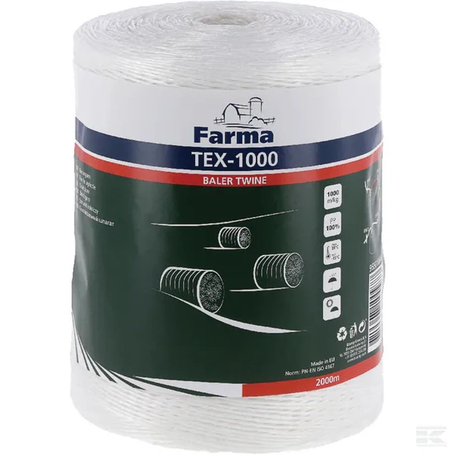 Bindetråd Farma Twine Tex-1000 2000 m