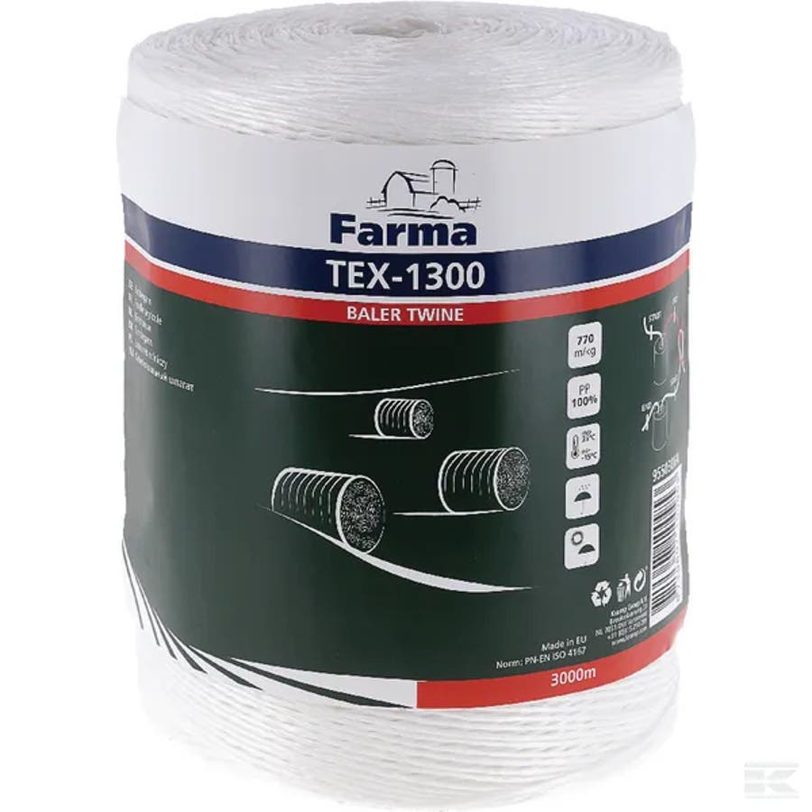 Bindetråd Farma Twine Tex-1300 3000 m