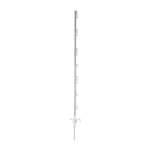 Plaststolpe Swedguard Super 1300mm Hvit 10-pakk