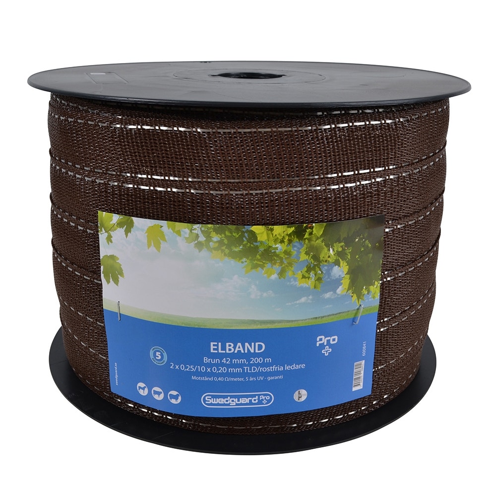 Elbånd Swedguard Pro+ 42 mm Brunt 200 m 2x0,25/10x0,2