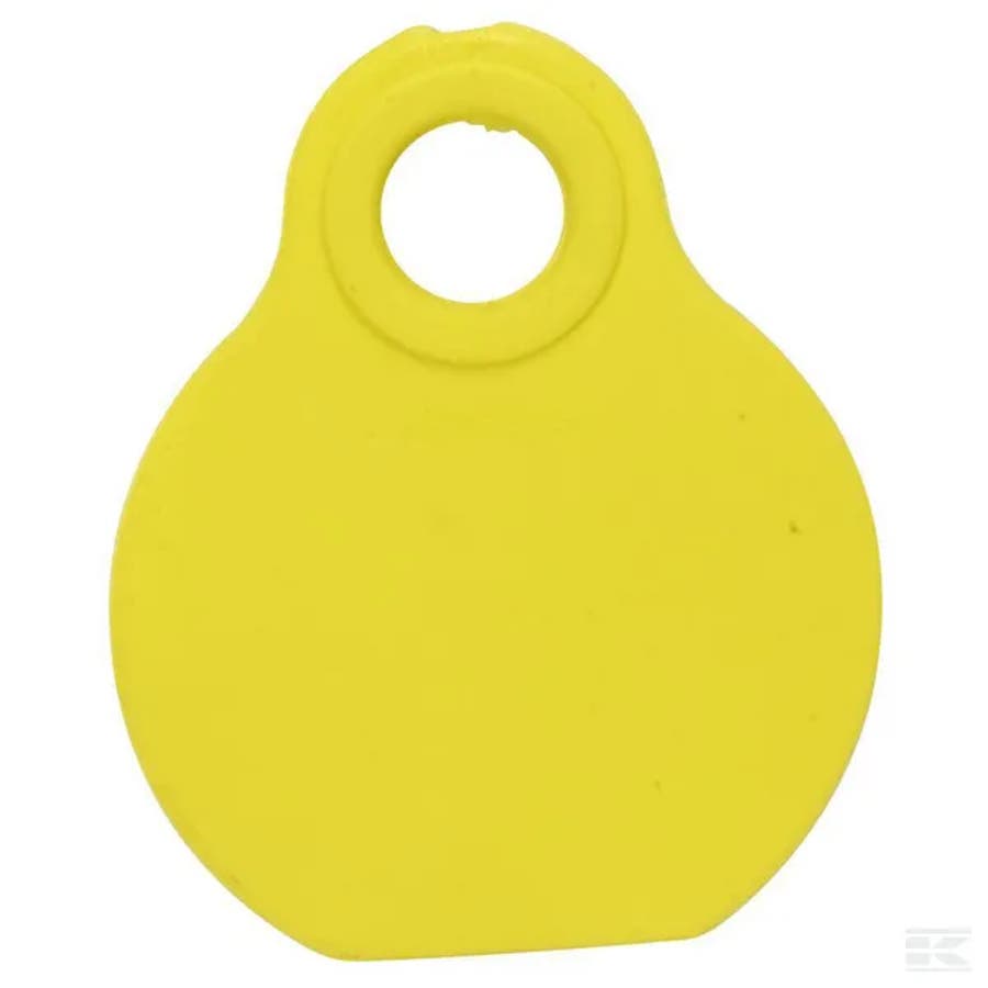 Halsmerke & øremerke Kramp Gul