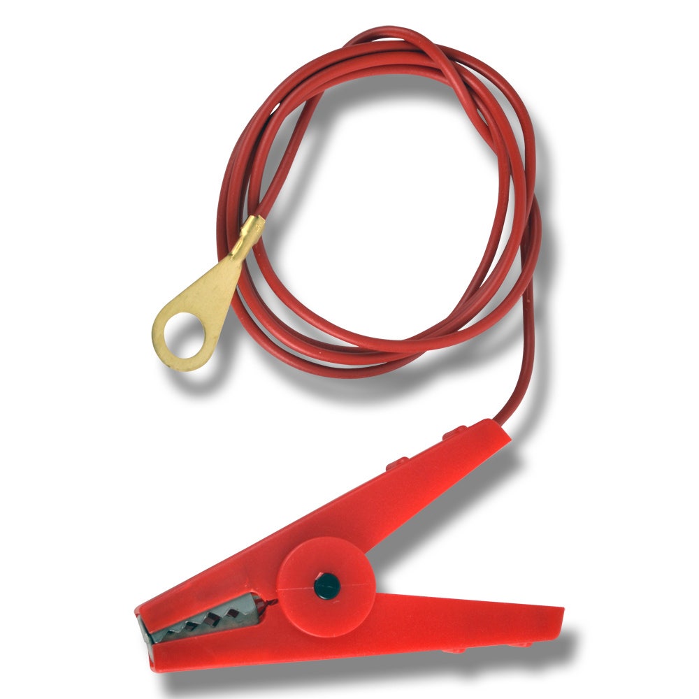 Tilkoblingskabel m klemme 1,2m
