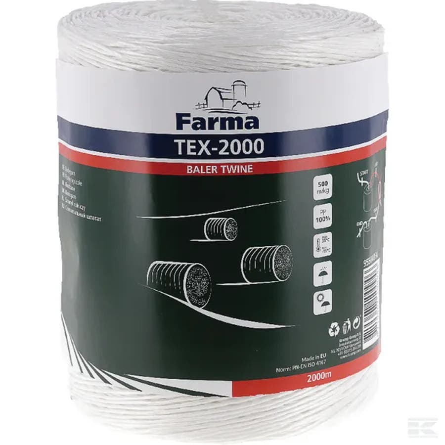 Bindetråd Farma Twine Tex-2000 2000 m