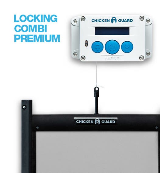 Automatisk lukeåpner ChickenGuard Locking Combi Premium