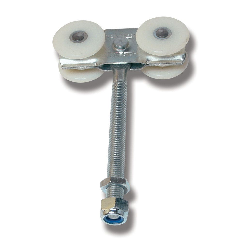 Hengerulle nylonhjul 140 mm bolt 56AX/N for