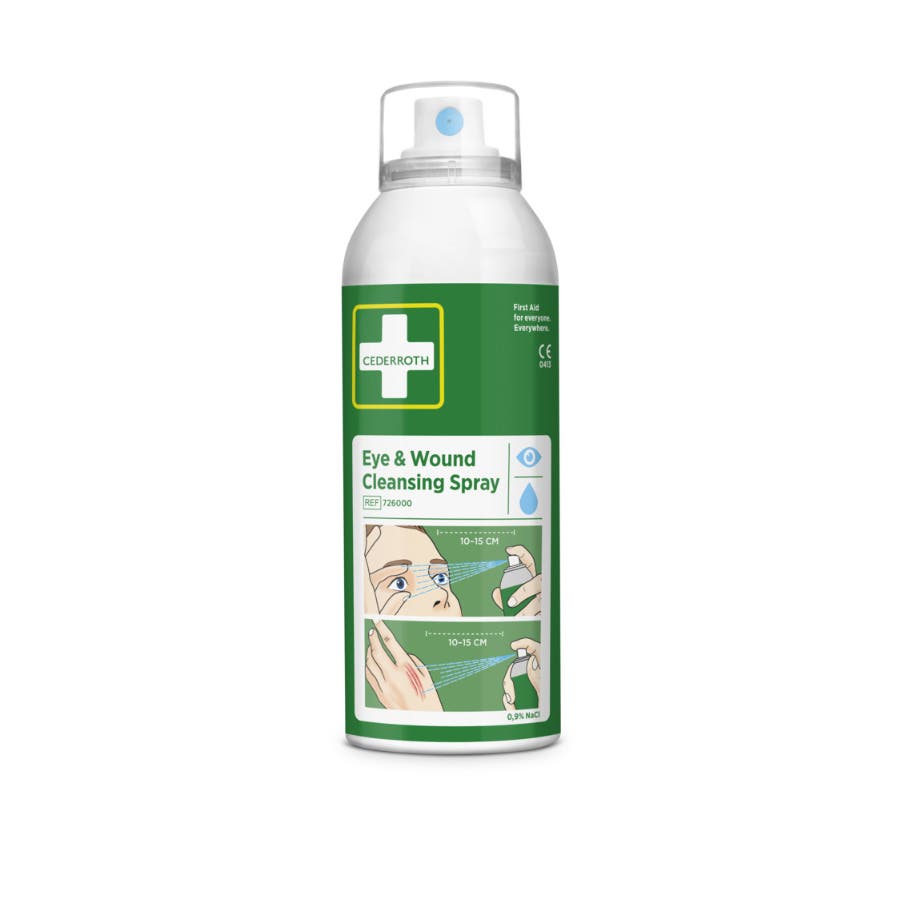 Øye- og sårvaskespray, 150 ml Cederroth