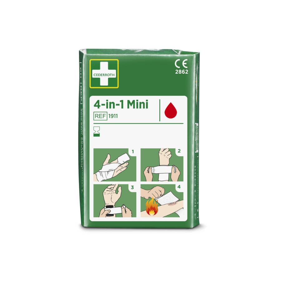 Blodstoppere Cederroth 4-in-1 Mini