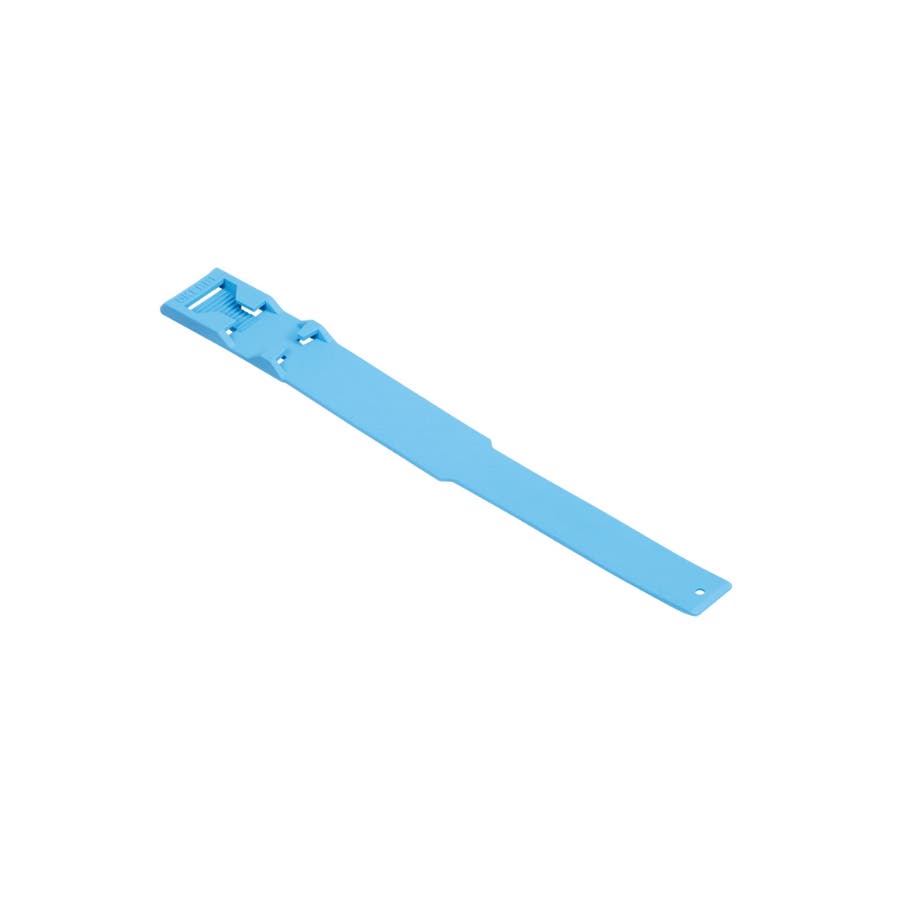 Plast ankelstropp 37 cm, blå