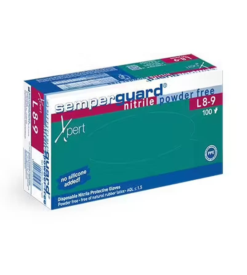 Nitrilhansker Semperguard Xpert 100 stk