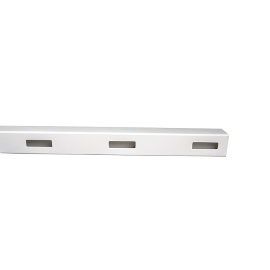 Slutstolpe Willab för 3 slanor 2134 mm vit